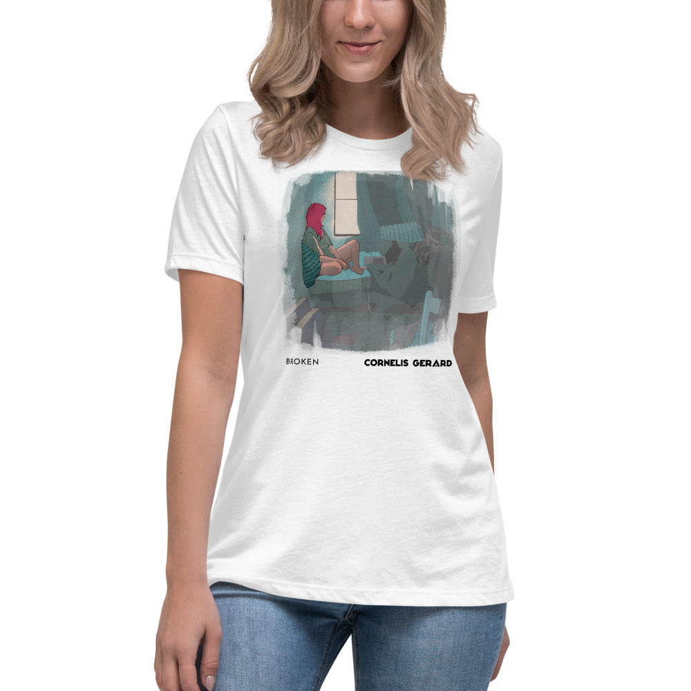 Broken Artwork - Women's Relaxed T-Shirt
